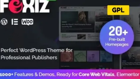 Foxiz – Newspaper News & Magazine WordPress